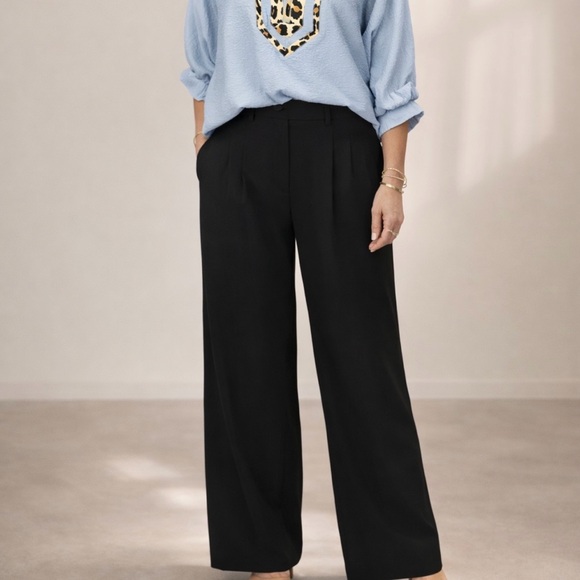 Umgee Pants - Umgee Black Wide-Leg Women's Pants Size Medium New With Tag